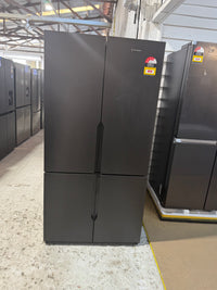 Thumbnail for Factory second Westinghouse 564L French Quad Door Refrigerator – Matte Charcoal Black WQE5600BA - Second Hand Appliances Geebung