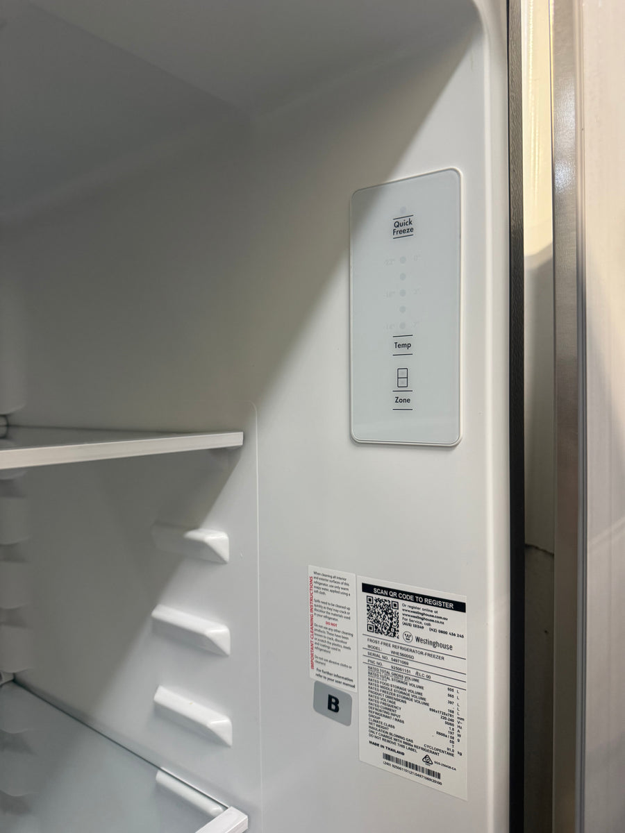 Factory second Westinghouse 565L French Door Refrigerator – Stainless Look  Model: WHE5600SD - Second Hand Appliances Geebung