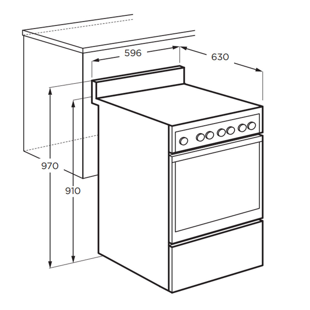 Buy Factory second Westinghouse 60 cm Dual Fuel Freestanding Stove/Oven (Model WFE614SC) (NAT) |  | [product_variant] | Second Hand Appliances Geebung Brisbane