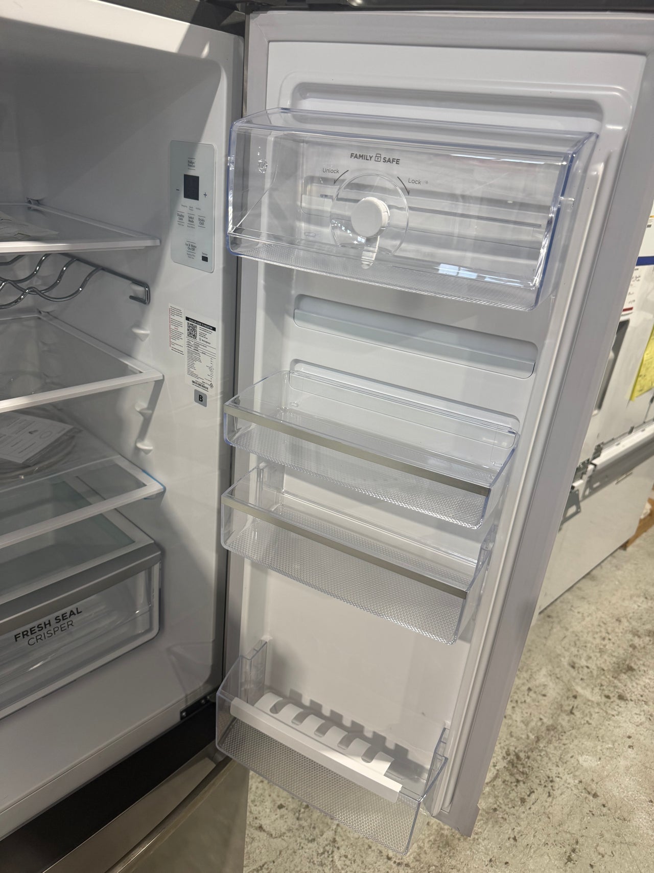 Buy Factory second Westinghouse 605L Side by Side Fridge – Stainless Steel WHE6060SB(NAT) |  | [product_variant] | Second Hand Appliances Geebung Brisbane