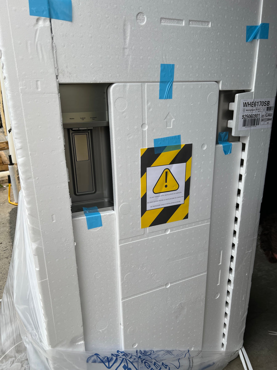 Transportation damaged Westinghouse 609L French Door Refrigerator WHE6170SB - Second Hand Appliances Geebung