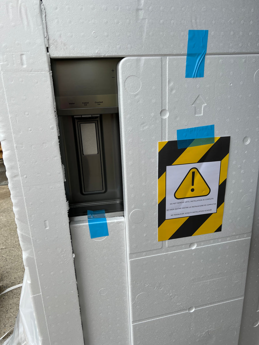 Transportation damaged Westinghouse 609L French Door Refrigerator WHE6170SB - Second Hand Appliances Geebung