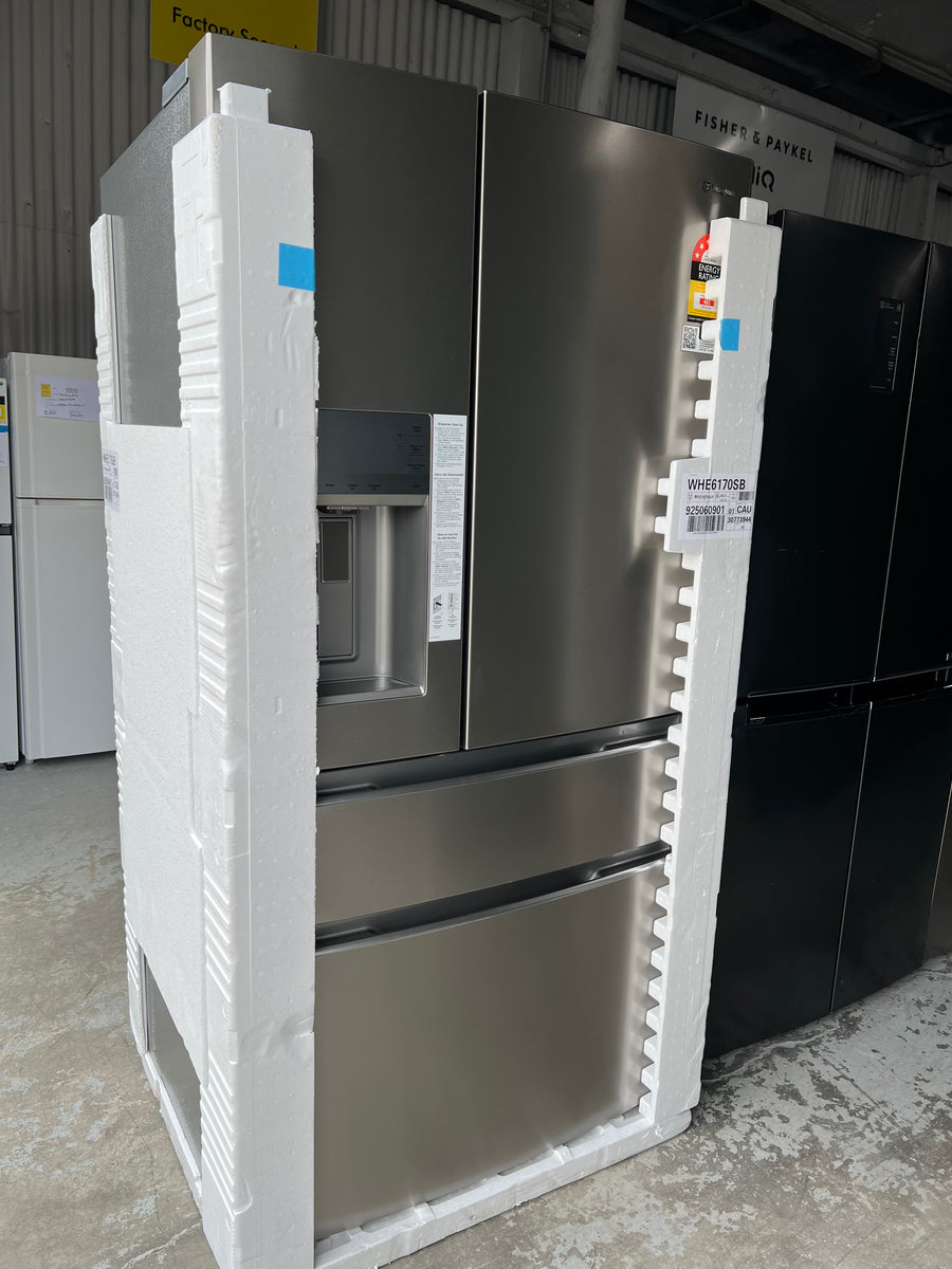 Transportation damaged Westinghouse 609L French Door Refrigerator WHE6170SB - Second Hand Appliances Geebung