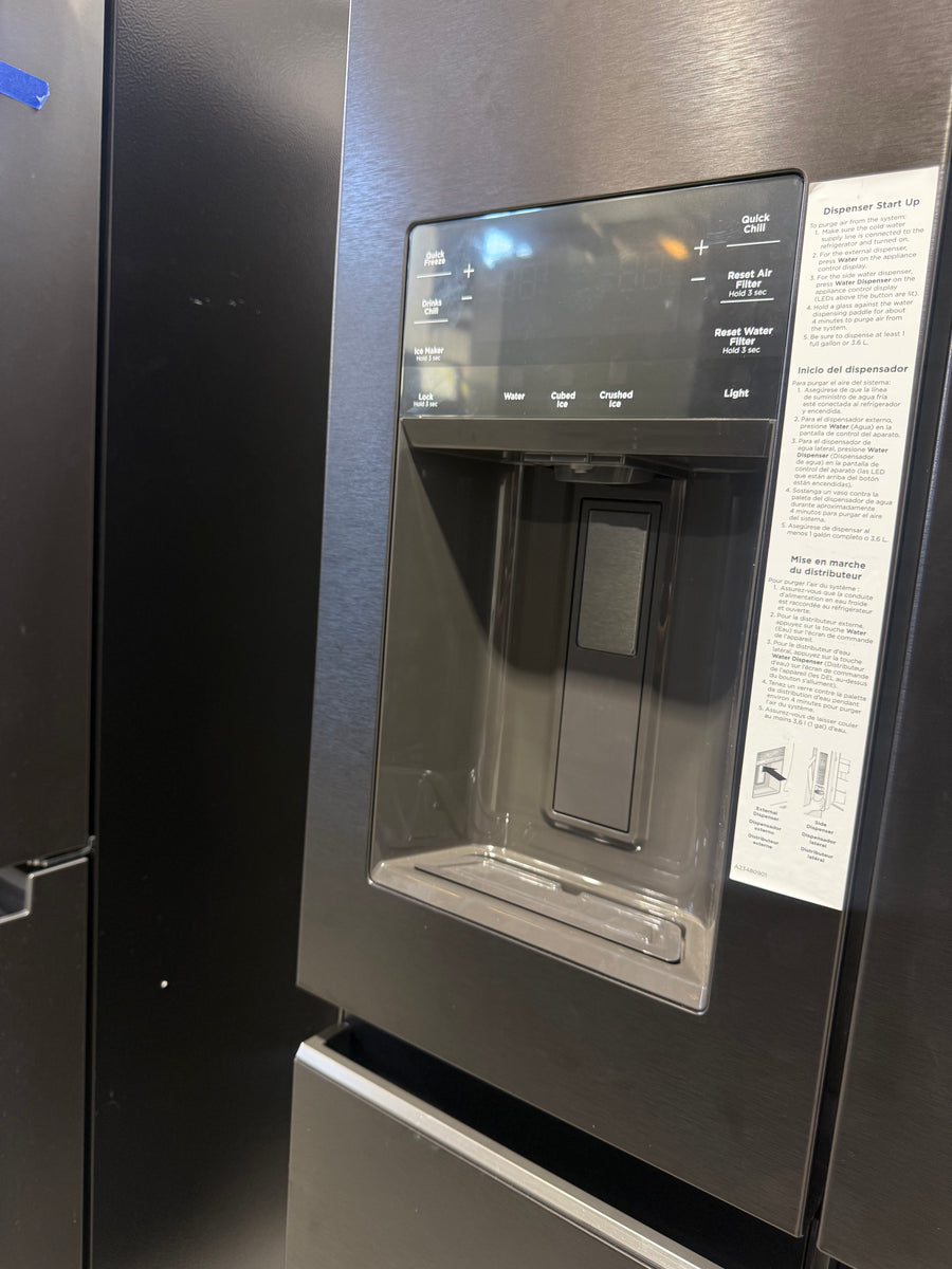 Factory second Westinghouse 609L Quad Door Refrigerator — Model WQE6170BB(NAT) - Second Hand Appliances Geebung