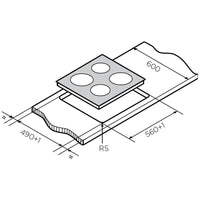 Thumbnail for Factory second Westinghouse 60cm Ceramic Cooktop WHC642BC(NAT) - Second Hand Appliances Geebung