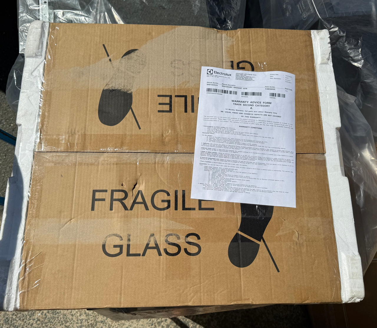 Factory second Westinghouse 60cm Ceramic Cooktop WHC642BC(NAT) - Second Hand Appliances Geebung