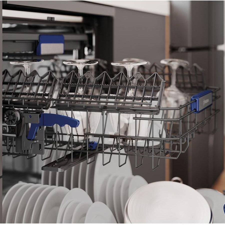 Factory second Westinghouse 60cm Dark Stainless Steel Freestanding Dishwasher WSF6608KXC (NAT) - Second Hand Appliances Geebung