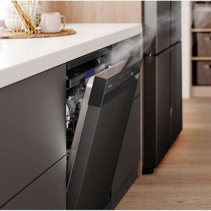 Factory second Westinghouse 60cm Dark Stainless Steel Freestanding Dishwasher WSF6608KXC (NAT) - Second Hand Appliances Geebung