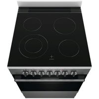 Thumbnail for Factory second Westinghouse 60cm Electric Freestanding Oven with Ceramic Cooktop – Dark Stainless Steel WFE646DSCB - Second Hand Appliances Geebung