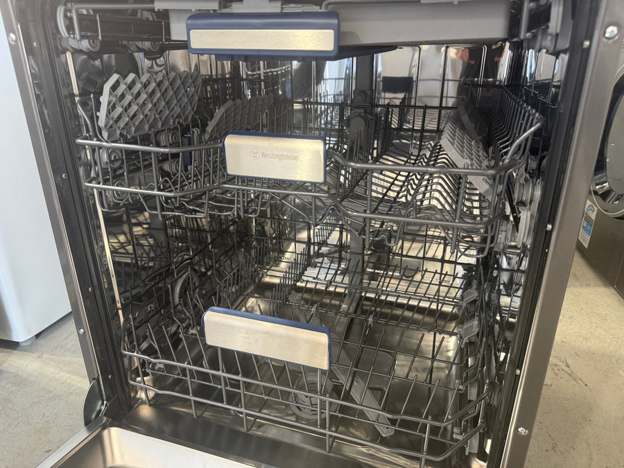 Buy Factory second Westinghouse 60cm Freestanding Dishwasher – Dark Stainless Steel WSF6608KXB |  | [product_variant] | Second Hand Appliances Geebung Brisbane