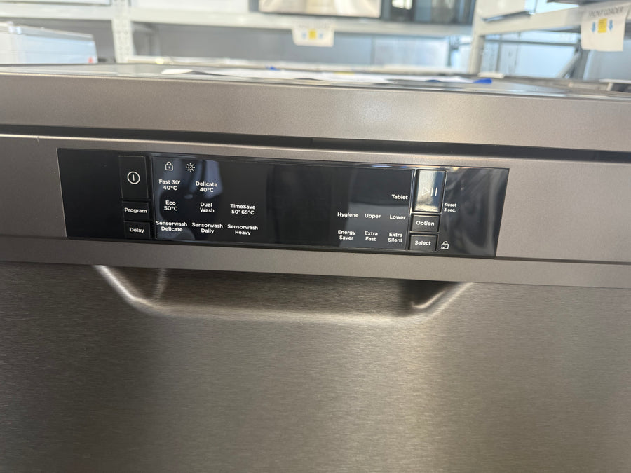 Buy Factory second Westinghouse 60cm Freestanding Dishwasher – Dark Stainless Steel WSF6608KXB |  | [product_variant] | Second Hand Appliances Geebung Brisbane