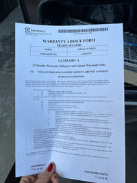 Thumbnail for Factory second Westinghouse 60cm Freestanding Natural Gas Oven/Stove WFG612SCNG - Second Hand Appliances Geebung