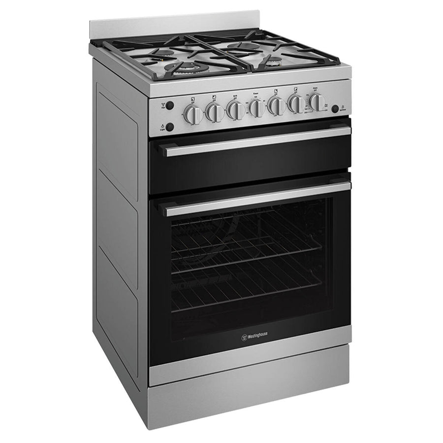 Factory second Westinghouse 60cm Freestanding Natural Gas Oven/Stove WFG612SCNG - Second Hand Appliances Geebung