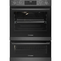 Thumbnail for Factory second Westinghouse 60cm Multi-Function Double Oven Dark Stainless Steel WVE6526DD(NAT) - Second Hand Appliances Geebung