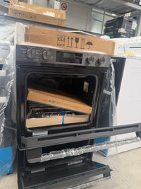 Thumbnail for Factory second Westinghouse 60cm Multi-Function Double Oven Dark Stainless Steel WVE6526DD(NAT) - Second Hand Appliances Geebung