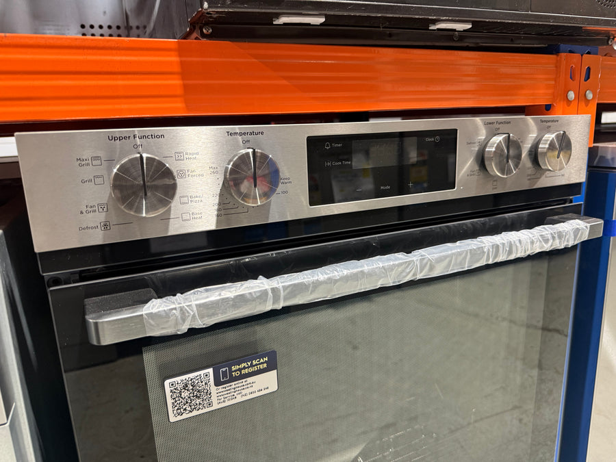 Factory second Westinghouse 60cm Multi-Function Double Oven – Stainless Steel Model: WVE6525SD - Second Hand Appliances Geebung