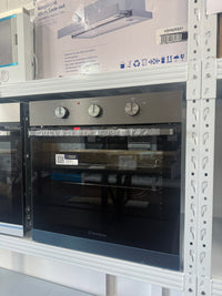 Thumbnail for Factory second Westinghouse 60cm Multifunction Built-In Oven – Dark Stainless Steel | WVE6314DD - Second Hand Appliances Geebung