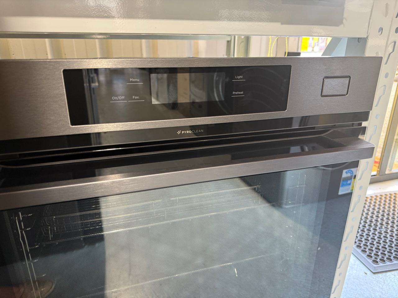 Buy Factory second Westinghouse 60cm Pyrolytic Steam & AirFry Built-In Oven – Dark Stainless Steel |  | [product_variant] | Second Hand Appliances Geebung Brisbane