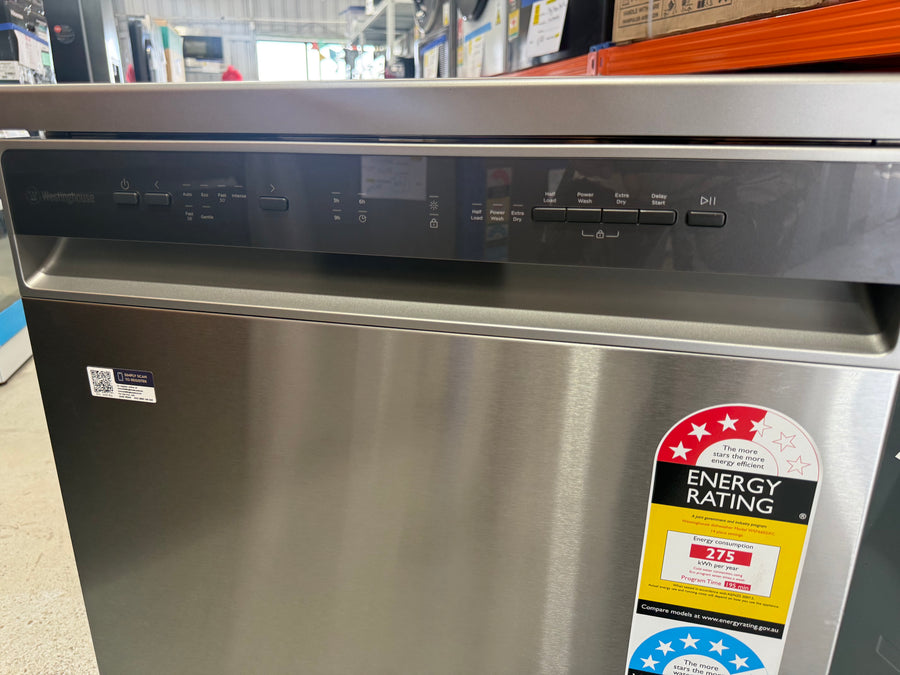 Factory second Warranty Westinghouse 60cm Stainless Steel Freestanding Dishwasher WSF6602XC - Second Hand Appliances Geebung