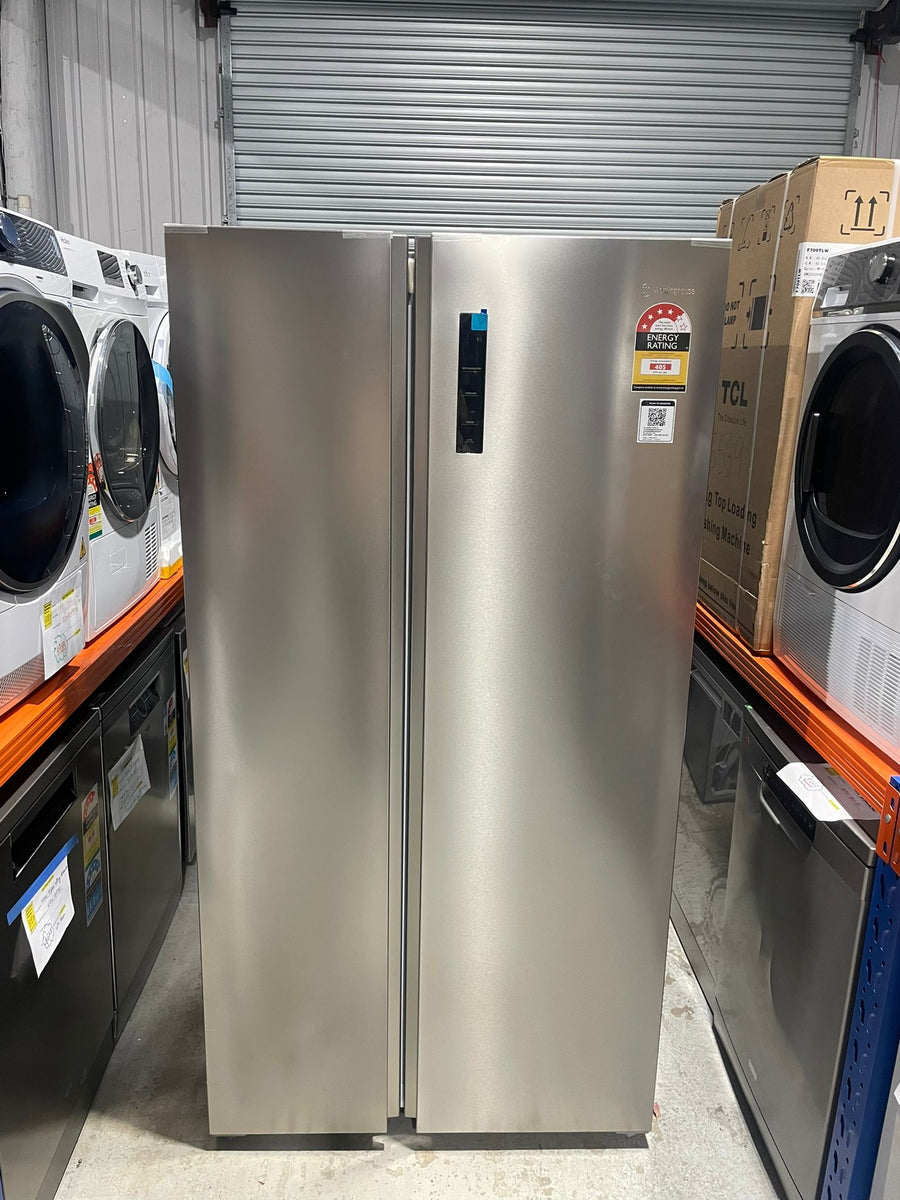 Transportation damaged Westinghouse 624L Side by Side Refrigerator – Stainless Steel  Model: WSE6630SA - Second Hand Appliances Geebung