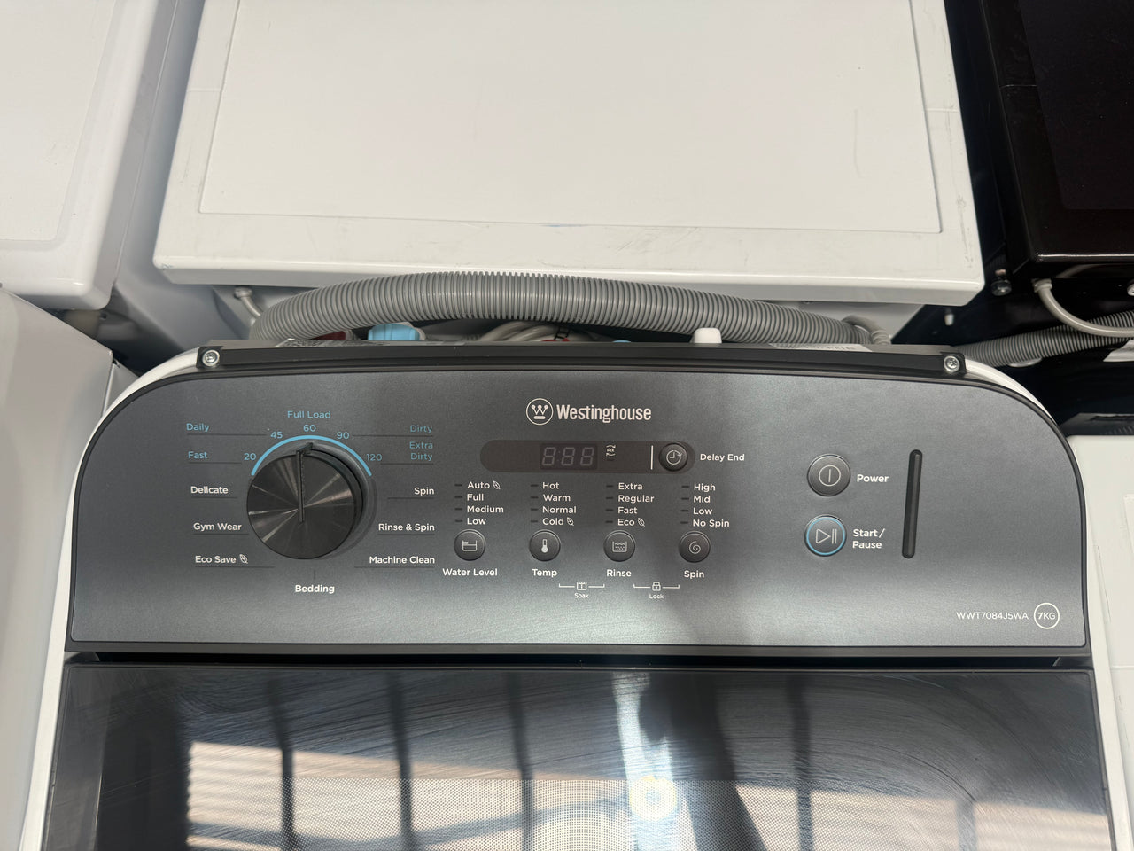 Factory second Westinghouse 7kg Top Load Washing Machine WWT7084J5WA - Second Hand Appliances Geebung