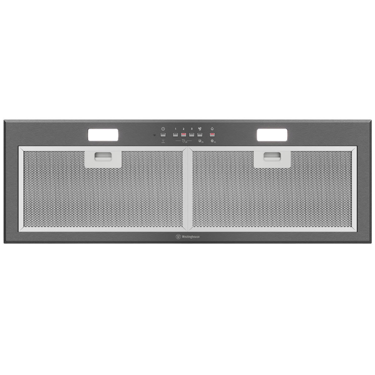 Factory second Westinghouse 86cm Integrated Rangehood – Dark Stainless Steel WRI825BC - Second Hand Appliances Geebung