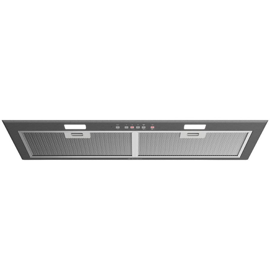 Factory second Westinghouse 86cm Integrated Rangehood – Dark Stainless Steel WRI825BC - Second Hand Appliances Geebung
