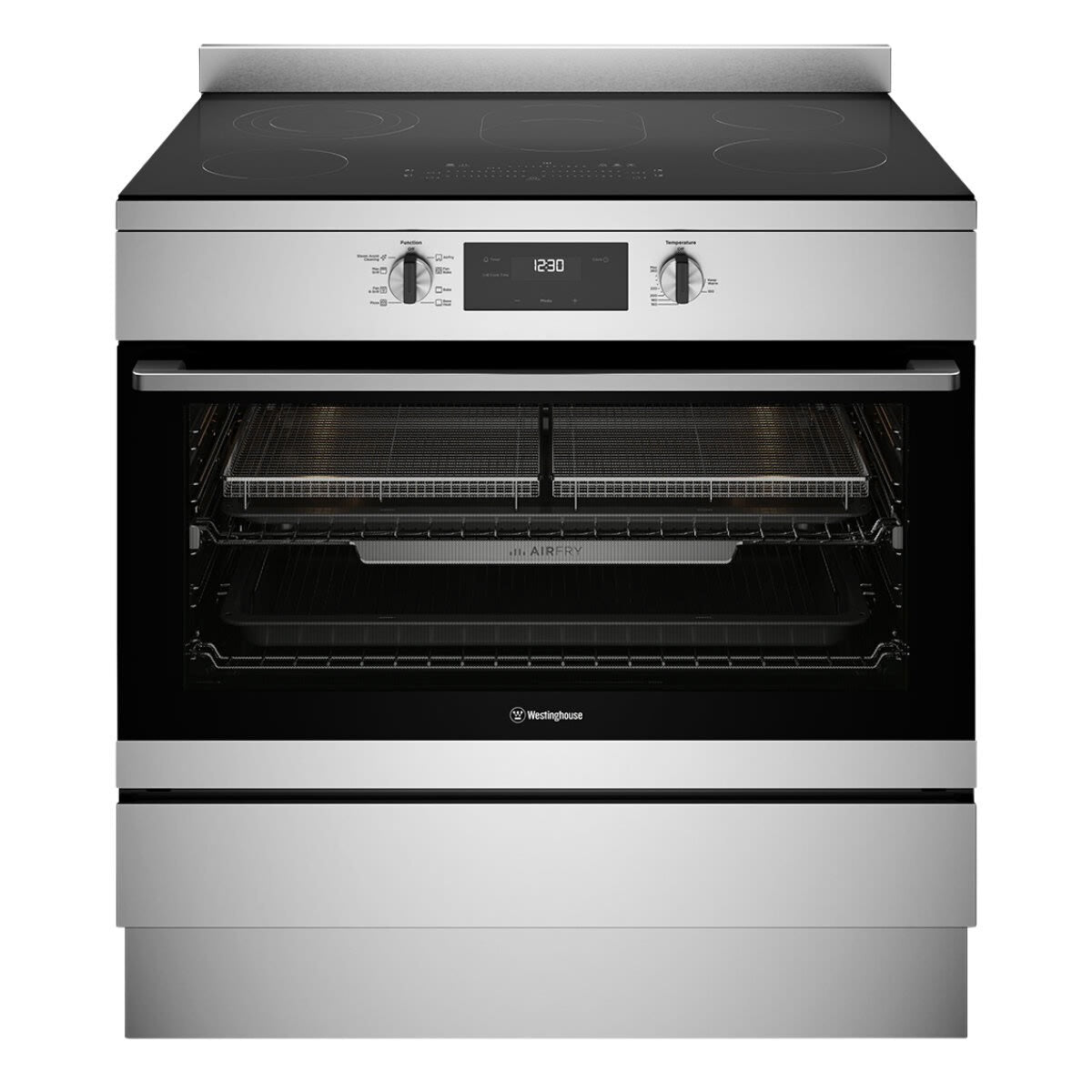 Factory second Westinghouse 90cm Electric Freestanding Cooker WFE9546SD– Stainless Steel (NAT) - Second Hand Appliances Geebung