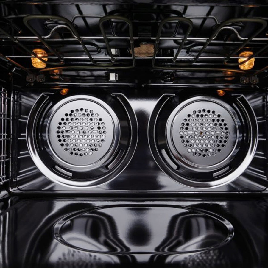Factory second Westinghouse 90cm Electric Pyrolytic Freestanding Oven with Induction Cooktop WFEP9757DD - Second Hand Appliances Geebung