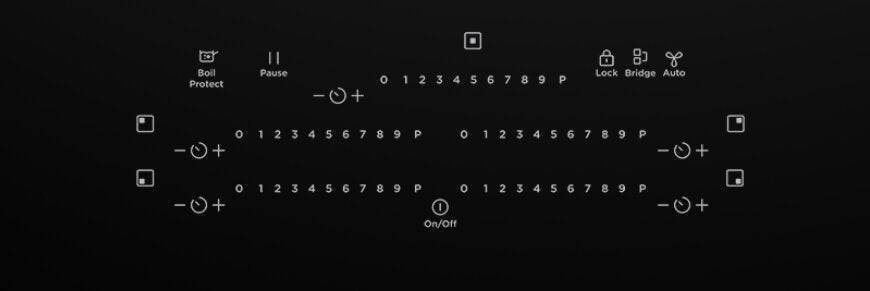 Factory second Westinghouse 90cm Five Zone Induction with Hob2Hood Cooktop WHI955BD - Second Hand Appliances Geebung