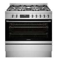 Thumbnail for Factory second Westinghouse 90cm Freestanding Electric Cooker with Ceramic Cooktop – Stainless Steel WFE9515SD - Second Hand Appliances Geebung