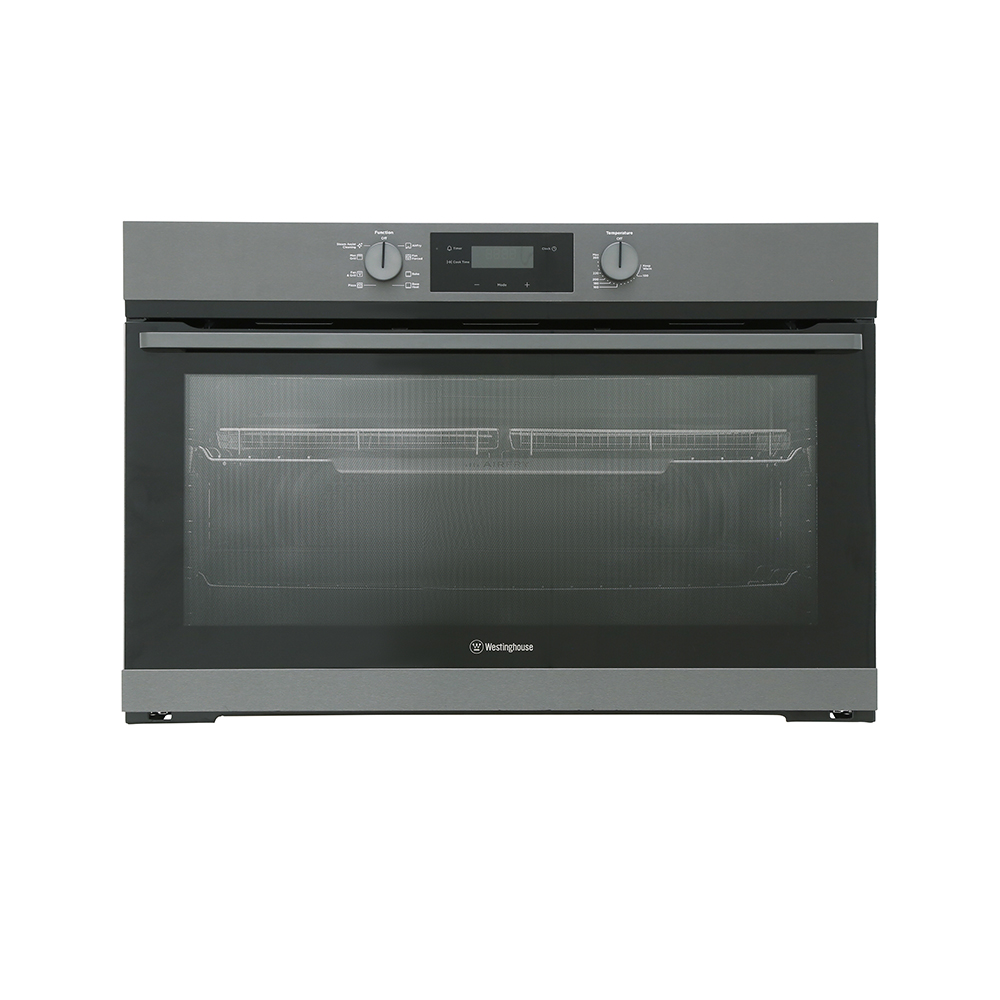 Factory second Westinghouse 90cm Multi-Function Oven with AirFry Dark Stainless Steel WVE9516DD - Second Hand Appliances Geebung