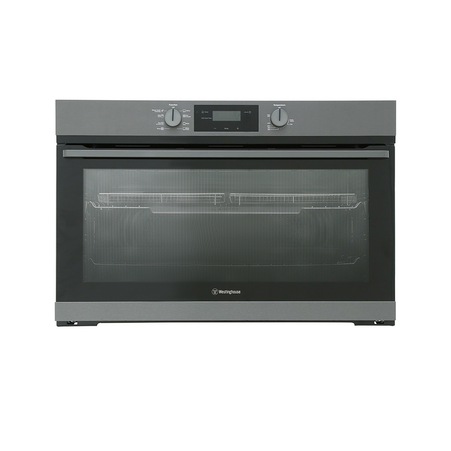Factory second Westinghouse 90cm Multi-Function Oven with AirFry Dark Stainless Steel WVE9516DD - Second Hand Appliances Geebung