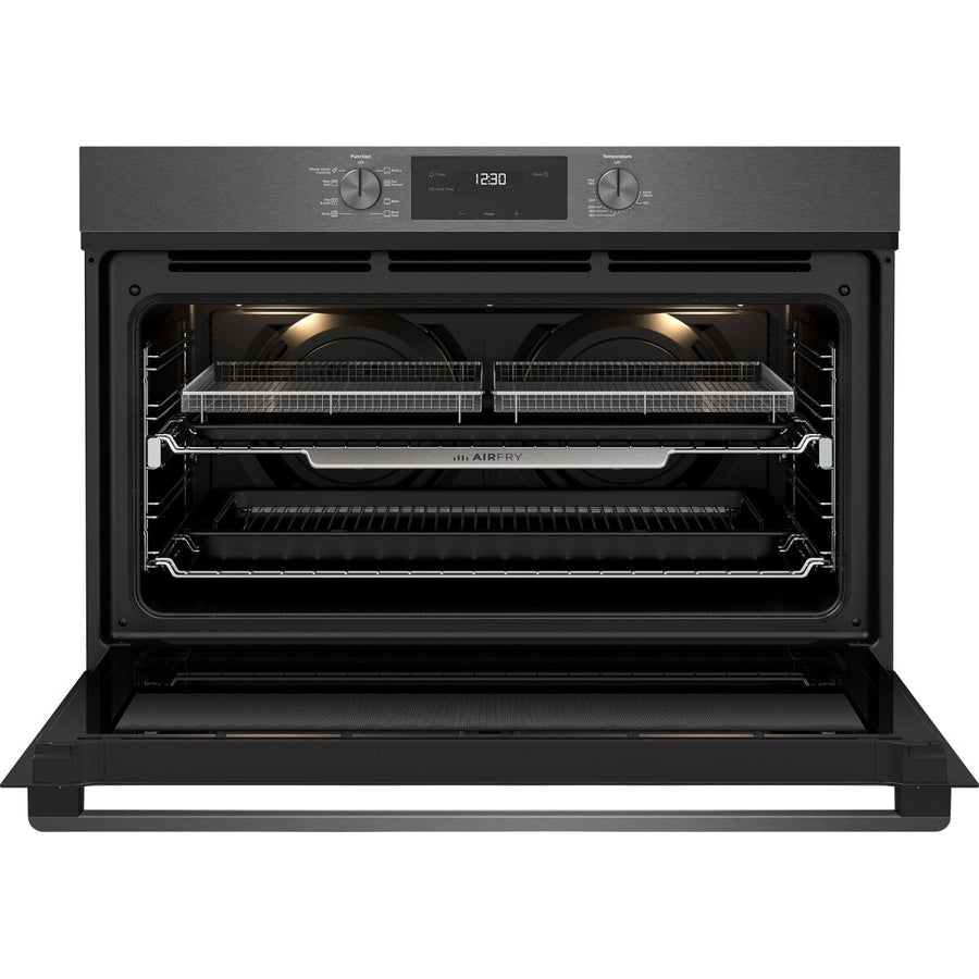 Factory second Westinghouse 90cm Multi-Function Oven with AirFry Dark Stainless Steel WVE9516DD - Second Hand Appliances Geebung