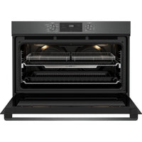 Thumbnail for Factory second Westinghouse 90cm Multi-Function Oven with AirFry Dark Stainless Steel WVE9516DD - Second Hand Appliances Geebung