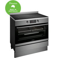 Thumbnail for Factory second Westinghouse 90cm Pyrolytic Freestanding Oven with Induction Cooktop & AirFry – Dark Stainless Steel  Model: WFEP9757DD - Second Hand Appliances Geebung