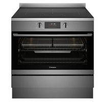 Thumbnail for Factory second Westinghouse 90cm Pyrolytic Freestanding Oven with Induction Cooktop & AirFry – Dark Stainless Steel  Model: WFEP9757DD - Second Hand Appliances Geebung