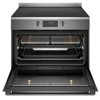 Thumbnail for Factory second Westinghouse 90cm Pyrolytic Freestanding Oven with Induction Cooktop & AirFry – Dark Stainless Steel  Model: WFEP9757DD - Second Hand Appliances Geebung