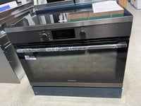 Thumbnail for Factory second Westinghouse 90cm Pyrolytic Freestanding Oven with Induction Cooktop & AirFry – Dark Stainless Steel  Model: WFEP9757DD - Second Hand Appliances Geebung