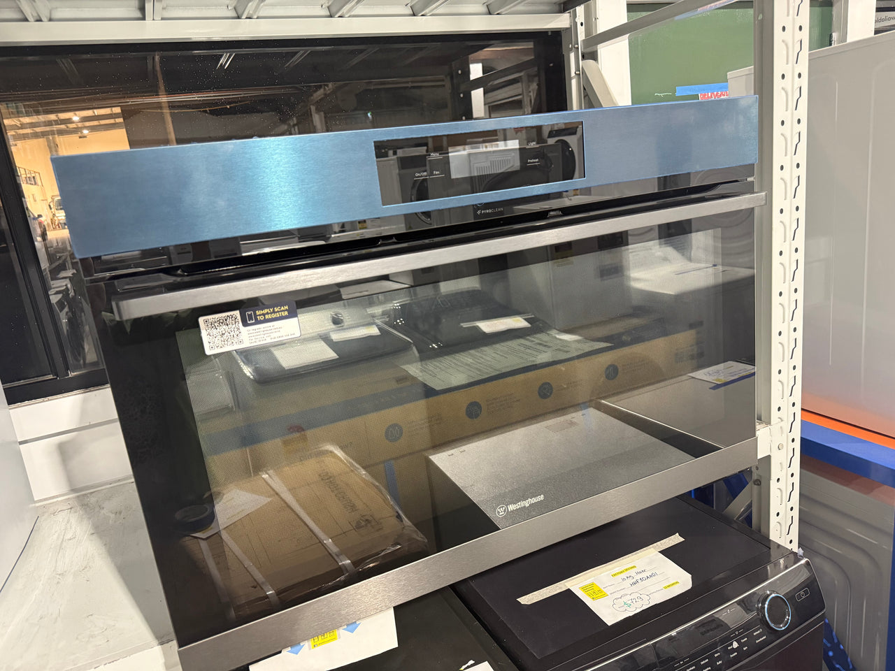 Buy Factory second Westinghouse 90cm Pyrolytic Multi-Function Oven – Dark Stainless Steel  Model: WVEP9917DD |  | [product_variant] | Second Hand Appliances Geebung Brisbane