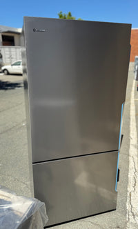 Thumbnail for Factory second Westinghouse WBE5300SC-L 496L Stainless Steel Bottom Mount Frost Free Left Hinge Fridge - Second Hand Appliances Geebung