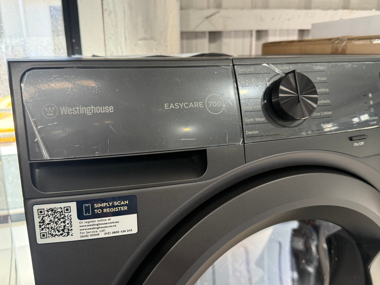 Factory second Westinghouse WDH904N7SA 9kg EasyCare 700 Series heat pump dryer(NAT) - Second Hand Appliances Geebung