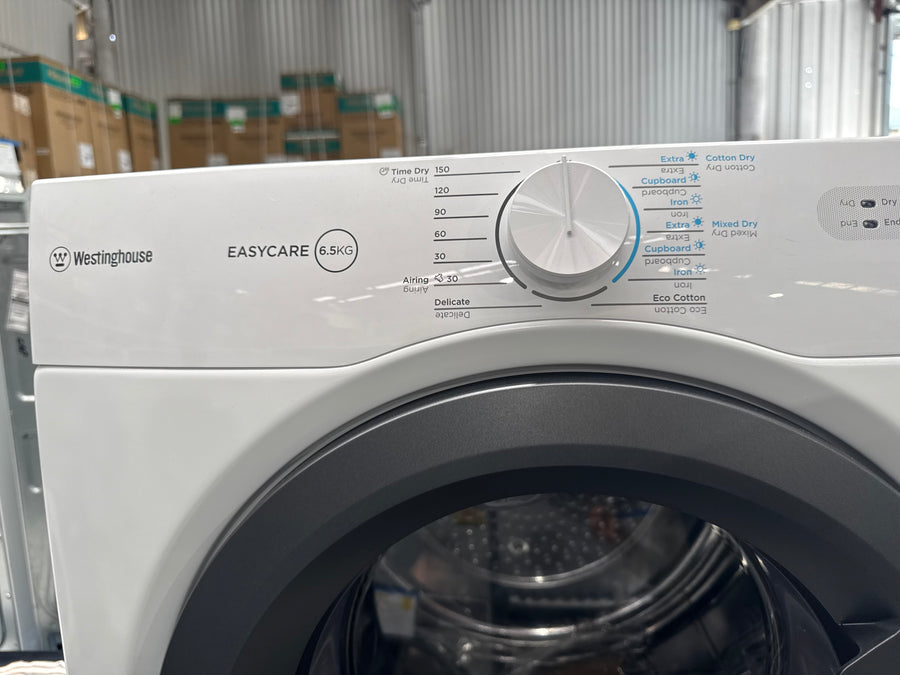Factory second Westinghouse WDV656N3WB 6.5kg Vented Clothes Dryer - Second Hand Appliances Geebung
