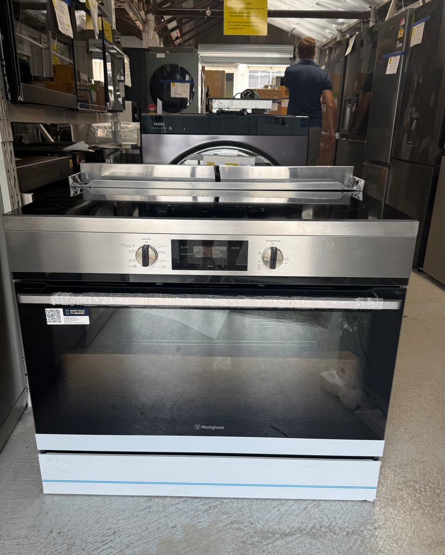 Buy Factory second Westinghouse WFE9546SD 90cm Electric Freestanding Cooker – Stainless Steel (NAT) |  | [product_variant] | Second Hand Appliances Geebung Brisbane