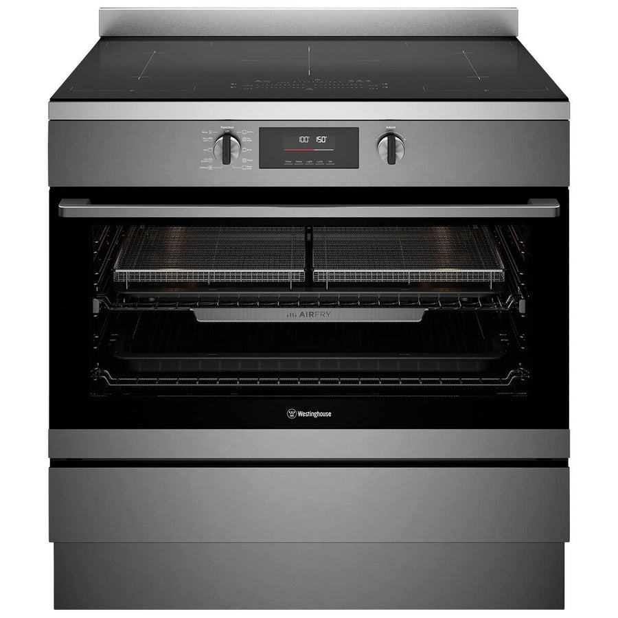 Factory second Westinghouse WFE9756DD 90cm Electric Freestanding Cooker with Induction Cooktop - Second Hand Appliances Geebung