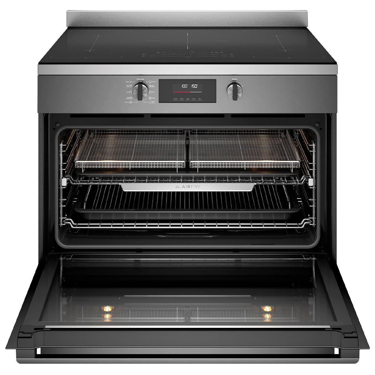 Factory second Westinghouse WFE9756DD 90cm Electric Freestanding Cooker with Induction Cooktop - Second Hand Appliances Geebung