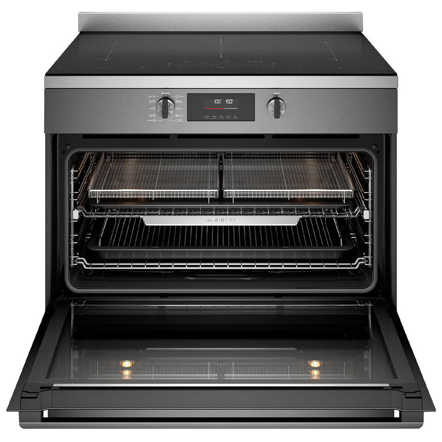 Factory second Westinghouse WFE9756DD 90cm Electric Freestanding Cooker with Induction Cooktop - Second Hand Appliances Geebung