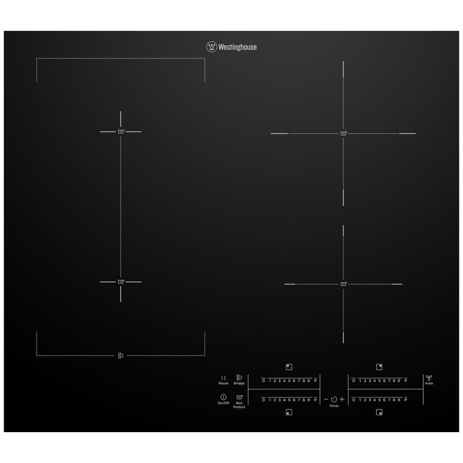 Factory second/Carton damaged Westinghouse WHI645BE 60cm 4 Zone Induction Cooktop - Second Hand Appliances Geebung