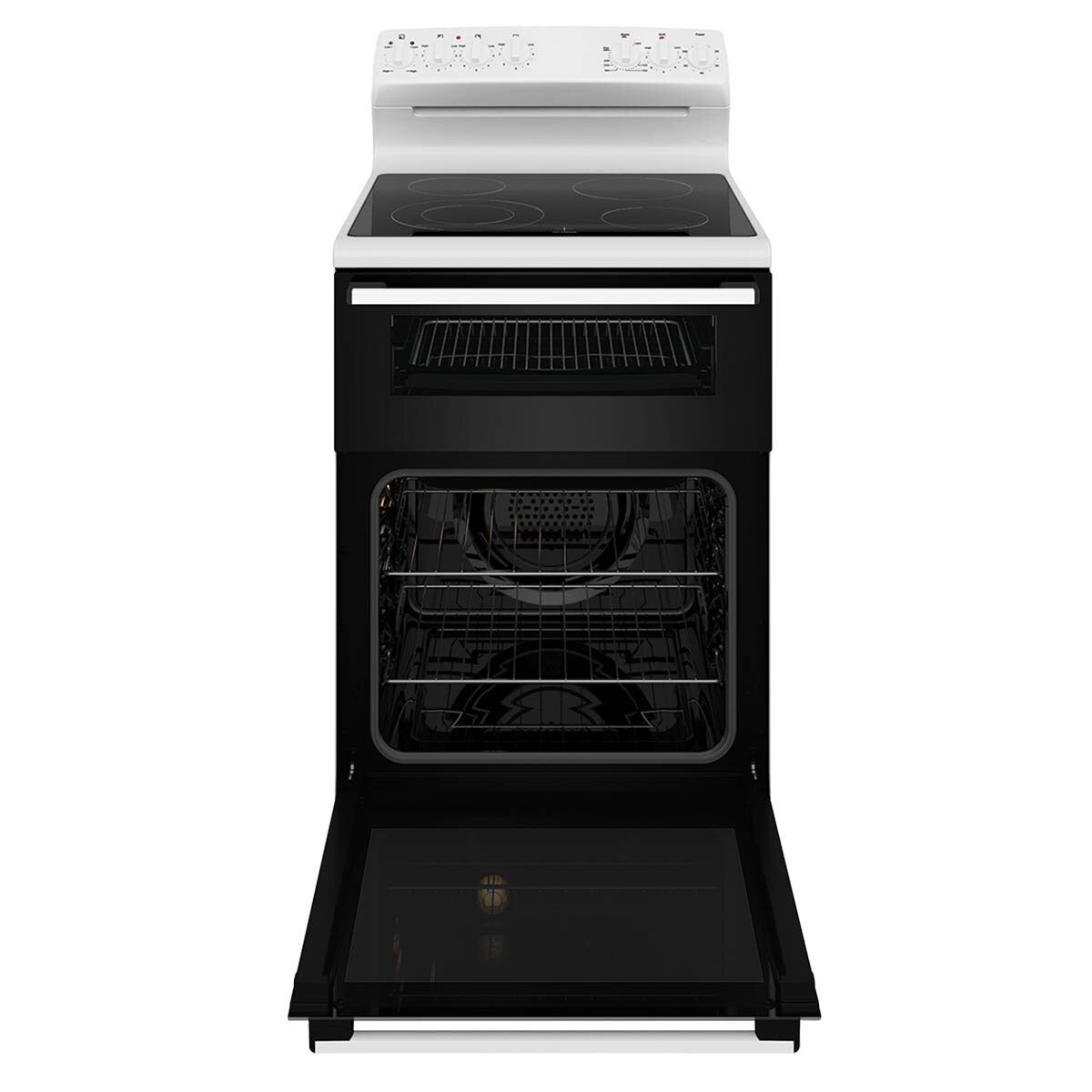 Factory second Westinghouse WLE642WC – 60 cm Freestanding Fan-Forced Electric Oven/Stove&nbsp; - Second Hand Appliances Geebung
