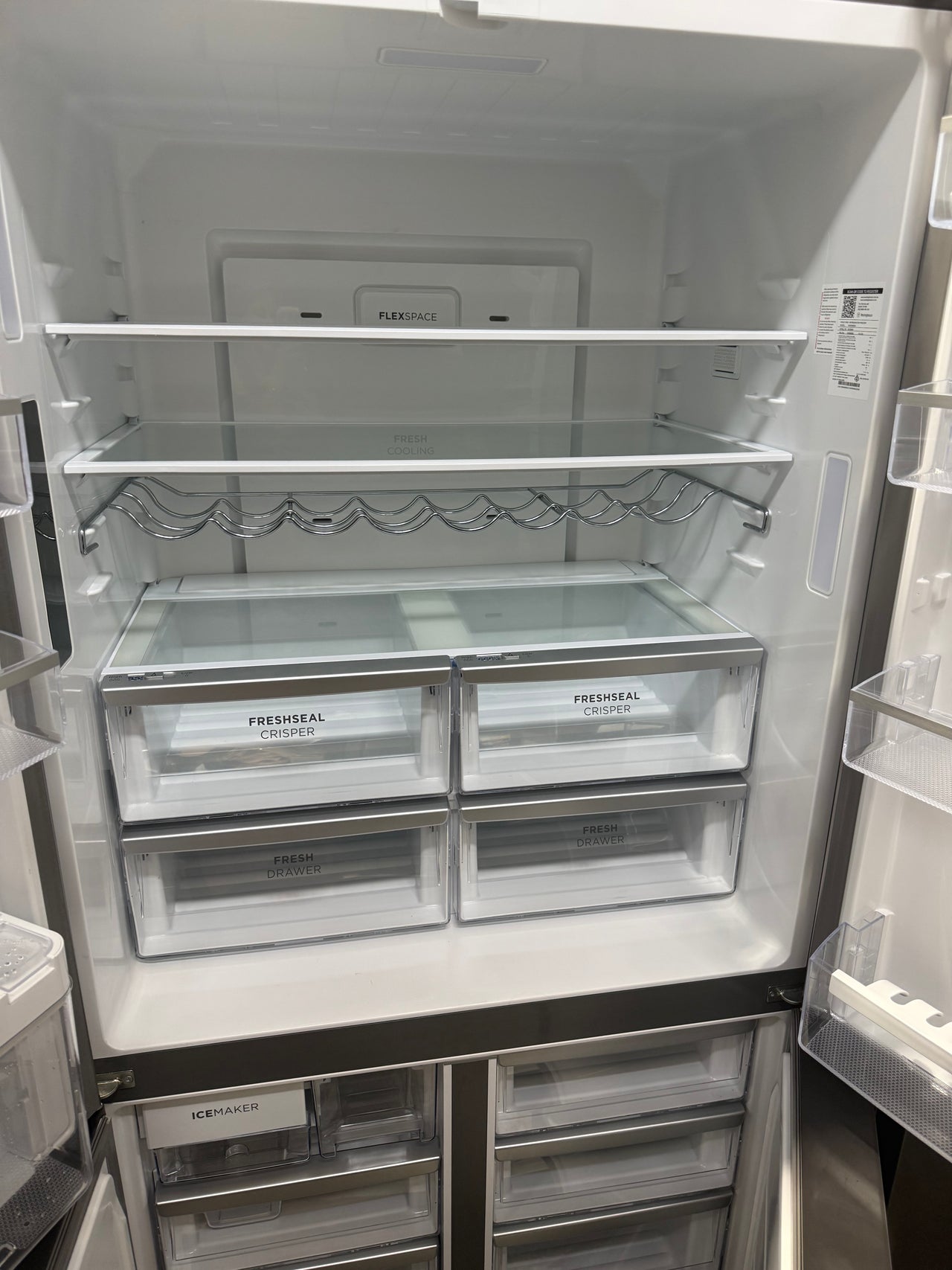 Factory second Westinghouse WQE5660SA is a 564-litre quad-door refrigerator - Second Hand Appliances Geebung